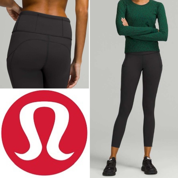 🦊 NWT Lululemon Fast and Free High-Rise Tight 25" * Nulux - Picture 2 of 6
